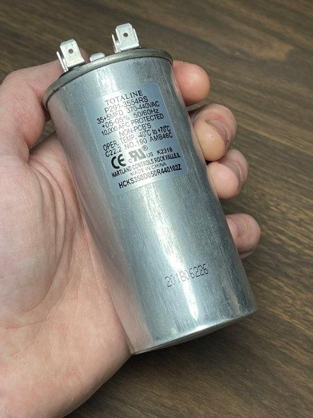 Seemingly Fine Dual Run Capacitor Seemingly Fine Dual Run Capacitor